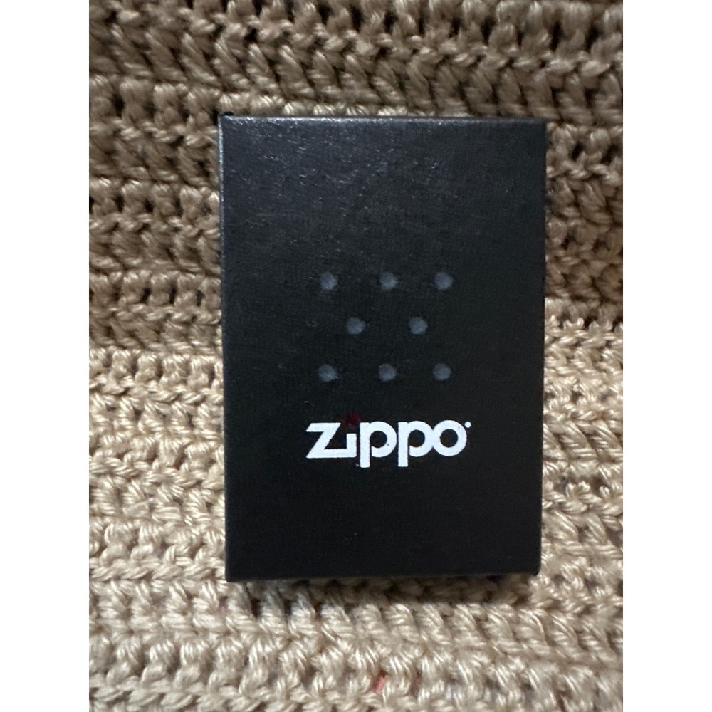 Zippo 200 Regular Brushed Chrome Windproof Lighter New in Box Made in USA